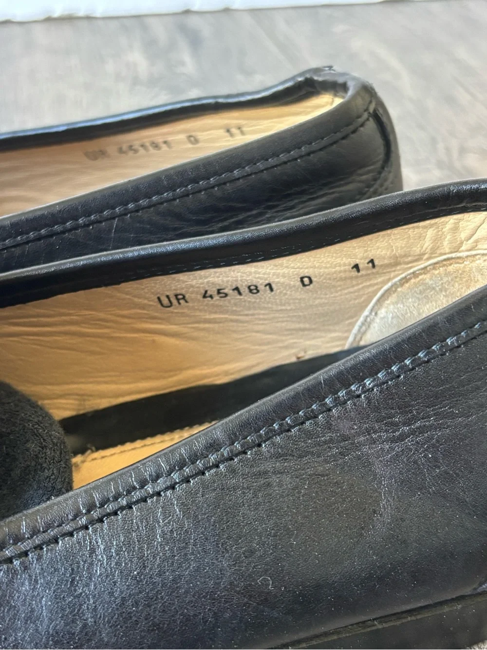 Salvatore Ferragamo Black Leather Bit-Detail Slip-On Loafers